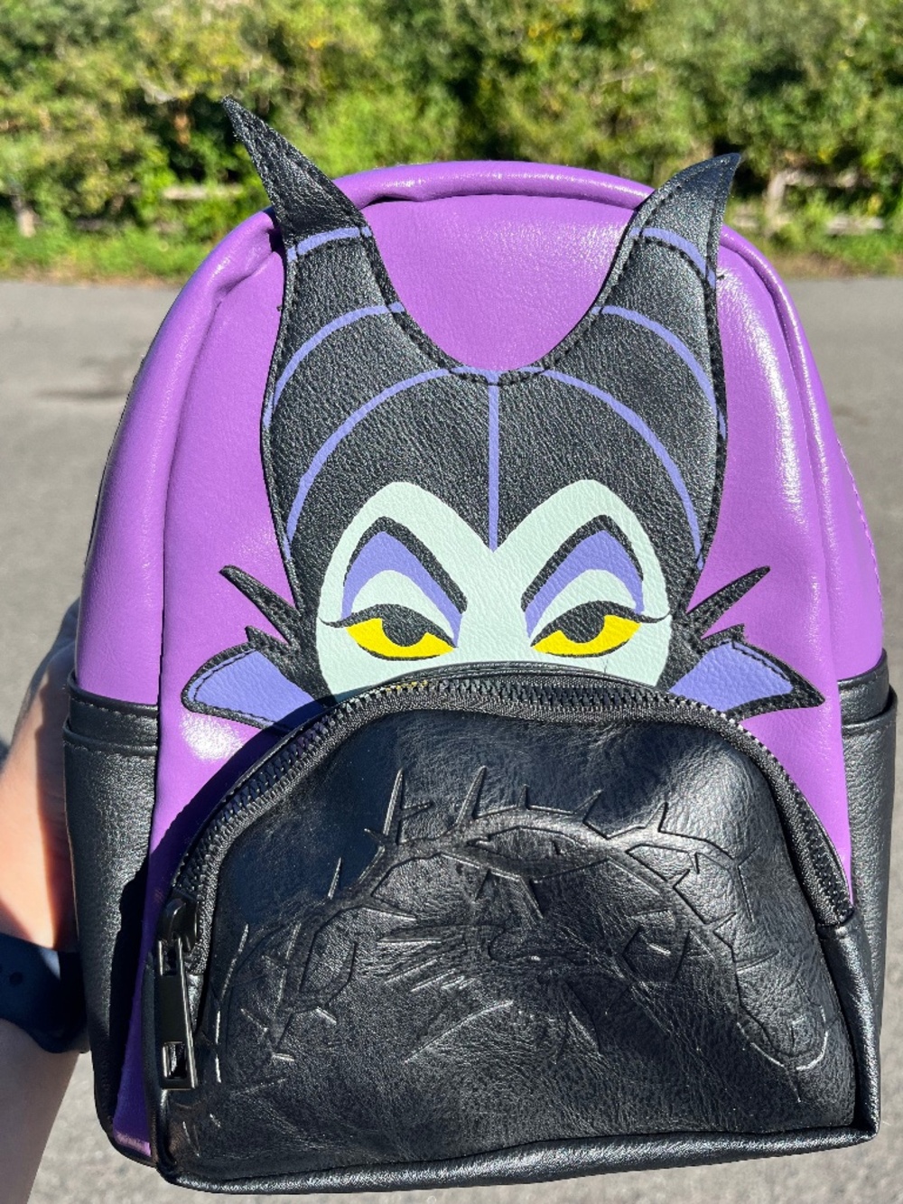 Disney Villains Maleficent backpack vegan leather New with tags